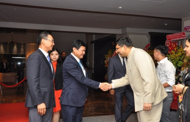 Reception hosted by Consul General of India to celebrate 69th Republic Day of India on 29 January 2018 at hotel Sofitel in Ho Chi Minh City