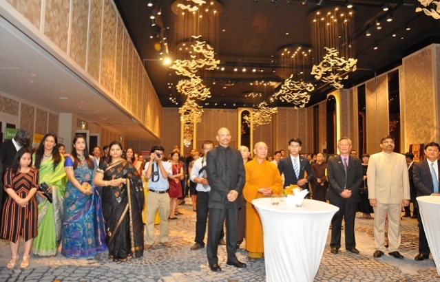 Reception hosted by Consul General of India to celebrate 69th Republic Day of India on 29 January 2018 at hotel Sofitel in Ho Chi Minh City