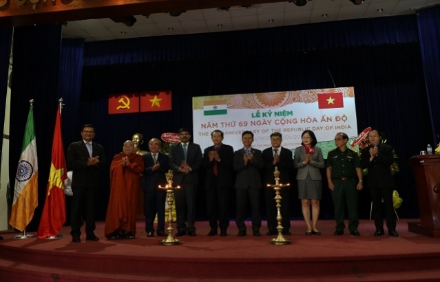 Commemoration of 69th Republic Day by HUFO and VIFA on 25 January, 2018  in Ho Chi Minh City