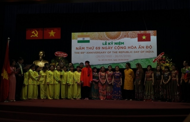 Commemoration of 69th Republic Day by HUFO and VIFA on 25 January, 2018  in Ho Chi Minh City