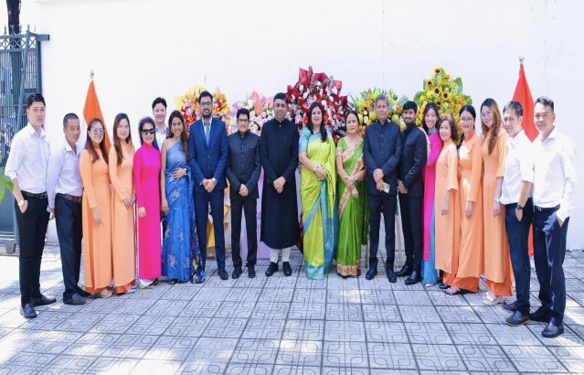 Celebration of the 78th Independence Day of Republic of India at Indian Consulate General In Ho Chi Minh City