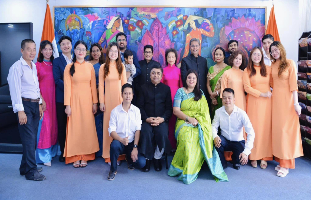 Celebration of the 78th Independence Day of Republic of India at Indian Consulate General In Ho Chi Minh City