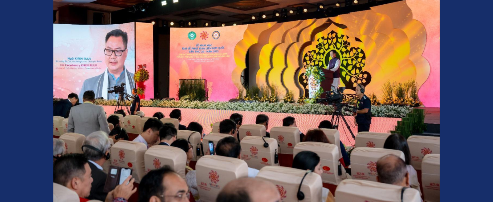 Addressed the Opening Ceremony of United Nations Vesak Day Celebration at Vietnam Buddhist University Auditorium on 6 May 2025