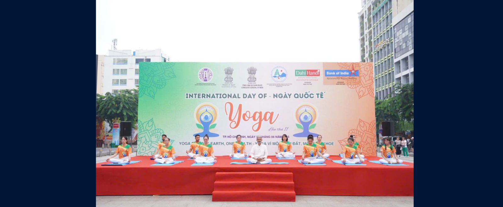 Celebration 11th International Day of Yoga in Ho Chi Minh City 21.6.2025