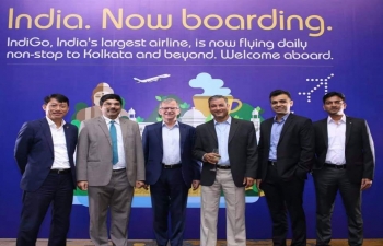 Roadshow organized by IndiGo, India's low-cost airlines on 9 October, 2019 in connection with the launch of the Kolkata-Ho Chi Minh City route w.e.f 18 October, 2019.