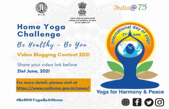 Video Blogging Contest on 'Home Yoga Challenge - Be Healthy Be You'