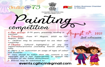 Painting Competition to commemorate India@75 