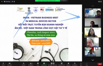 Webinar on 'Business Meet between India and Vietnam in Medical Devices' (24th August, 2021)