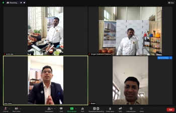 Online Session on 'Indian Regional Cuisine - Chettinadu Cuisine' (28th August, 2021)