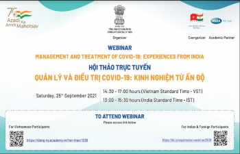 Webinar on Management and Treatment of Covid-19: Experiences from India