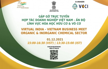 VIRTUAL INDIA - VIETNAM BUSINESS MEET IN ORGANIC & INORGANIC CHEMICAL SECTOR (01st December, 2021)