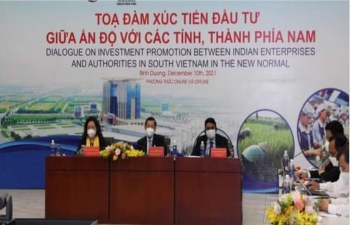 Virtual and Physical Dialogue on Investment Promotion between Indian Businesses and Authorities in South Vietnam