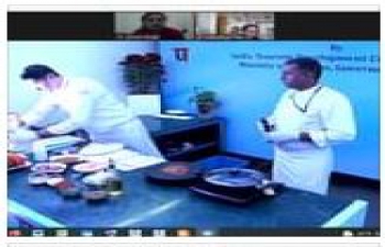 Online cooking session on ‘Indian Regional Cuisines’