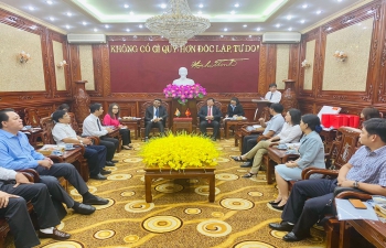 Consul General's visit to Binh Phuoc Province (24th May, 2022)