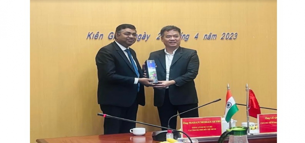 Visit of Consul General to Kien Giang Province from 20-23/04/2023