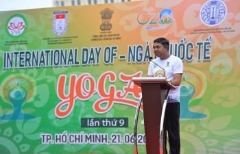 International Day of Yoga 2023 in Ho Chi Minh City