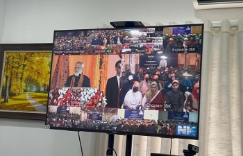 Live Streaming of PM's Inauguration of Chalo India - Global Diaspora Campaign